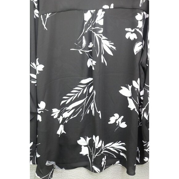 Chelsea & Theodore Womens Ruffle Wide 3/4 Sleeves Blouse-2X/TG New w/Tags - Picture 10 of 11